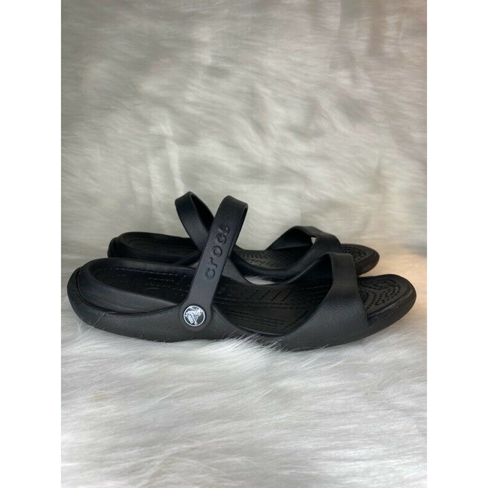 🌸Crocs Womens Sandals Black Waterproof Size 9🌸